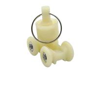 Rail Suspendu à Quatre Roues lot poulie Chariot Accessoires de Profil Industriel en Aluminium