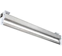 Rail télescopique en acier inoxydable Rail pour vêtements Porte-cintres Tringle de penderie Ventilateur de penderie Extension d'armoire 54 - 110 cm