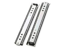 Rail Tiroir Coulissant Glissières De Tiroir Robustes, Extension Complète, Montage Latéral, Rails À Roulement Billes, Guide Piste, 170 Lb, 1 Paire(28 Inch(700mm))