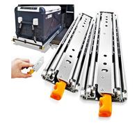 Rail Tiroir Coulissant Heavy Duty Drawer Slides With Lock Function 76mm Ultra High Load Capacity Runners Professional Furniture Hardware(450mm(18inch))