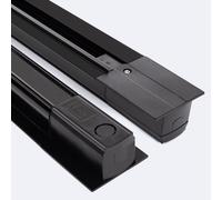 Rail Triphasé Encastré Aluminium pour Spots LED 1 Mètre