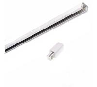 Rail Triphasé pour Spot LED 1m BLANC