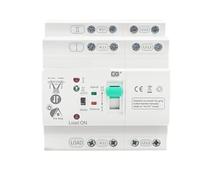 Rail Type Solar ATS Automatic Transfer Switch Small 3-Phase Electrical Uninterrupted Selector PV System Dual Power 80A 2/4P(DGLBD-80 2EPV 110V)