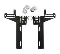 Railalign Instrument - Régulateur de position de voie, règle de guidage de levage, dispositif de support de montage de montage de rail d'ascenseur pour disposition d'arbre, outil d'enquête d'atelier