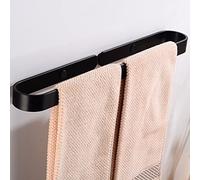 Railaux de Serviettes à Serviette Racks de Serviettes, pour Salle de Bain, Porte-Serviette, Porte-greffe, Porte-Serviette à Main de Salle de Bain Murale, Porte-greffage, Porte-plipper en Aluminium