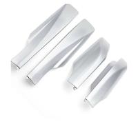 Railing Lot 4 Capuchons Protection pour Barres Toit Voiture pour Toyota pour RAV4 XA30 2006-2012 Barres Toit(Argent)