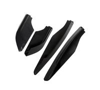 Railing Lot 4 Coques Protection Toit ABS Noir pour Mitsubishi pour Pajero V80 2009-2018 Barres Toit