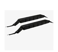 Railing Porte-Bagages Coussinets De Toit Souples Universels Pour Barres De Toit De Voiture Avec 2 Sangles D'arrimage Pour Canoë Snowboard Pagaie Galeries toit(33inch)