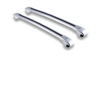 Railing Porte-Bagages Lot De 2 Barres Transversales Verrouillables En Alliage D'aluminium Pour Ford Pour Ranger 2023 2024 2025 Porte Bagage Voiture(Argent)