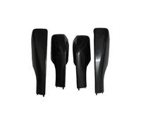 Railing pour Toyota pour RAV4 XA20 2001-2005, Coque Protection D'extrémité Rail Toit Voiture Plastique Noir(Avant Gauche)