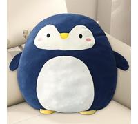 RAILONCH Coussin en peluche - Motif dinosaure mignon - Cadeau unisexe (pingouin)