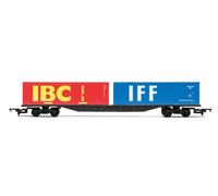 RailRoad BR, FFA Wagon porte-conteneurs, avec deux conteneurs de 9 m - époque 7