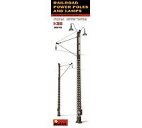 MiniArt Kit Poteaux et Lampes de chemin de fer 1:35 35570