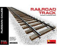 Railroad Track Russian Gauge Diorama Building & Accessoires Plastique Kit 1:3 5