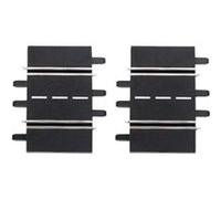 Rails 1/3 de Droite pour Circuits de Voitures à l'Échelle 1/24 et 1/32 Carrera Noir Noir G