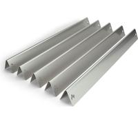 Rails aromatiques en acier inoxydable pour Weber Genesis I - série 300 jusqu'à 2010 - régulateur latéral (5 pcs.)