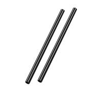 Rails de caméra en aluminium de 15 mm - Connecteurs filetés intérieurs pour appareil photo reflex numérique - Support d'épaule - Accessoires de suivi de mise au point