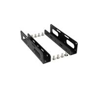 Rails de montage HDD/SSD,, 2,5-3,5, seulement cadre et vis, noir