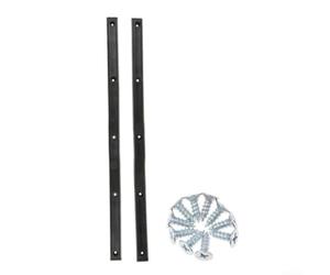 Rails de Protection Planche à Roulettes 36cm Durables(black) | Plastique pour haute densité, absorption chocs, glisse fluide, montage simple, usage quotidien intense