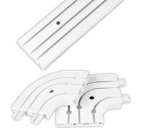 Rails de roulement intérieurs & arcs en plein cintre 390 cm 3 voies + kit de 2 arcs en plein cintre