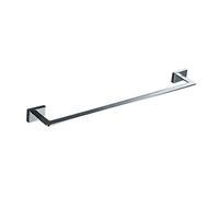 Rails de serviettes, porte-serviettes, porte-serviettes, barre de serviette simple Basse carrée Poled Finish Tail Racks, pour la salle de bain ou la cuisine résistante à la corrosion, pas facile à