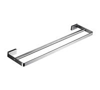 Rails de Serviettes Serviette de Salle de Bain Serviette Serviette à Serviette Double Canne en Acier Inoxydable Suspendu la Tour de lavabo à la Tour de Salle de Bain Serviette de Salle de Bain Balcon