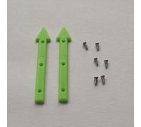 Rails De Touche Avec Vis - Type Arrow Green