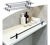 Rails D'étagère Garde-corps Minimaliste en Aluminium pour Clôture D'armoire