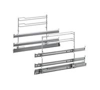 Bosch Tiroir télescopique HEZ538S00, 3 niveaux dont 1 indépendant, pour four