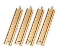 Rails droits longs pour circuit de train en bois BRIO 33341 - Ravensburger - Mixte dès 3 ans
