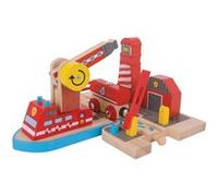 Rails en bois - Service d'incendie G