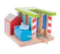 Rails en bois - Station de lavage pour trains G