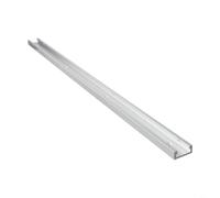 Rails en T argentés en alliage d'aluminium type 30 pour le travail du bois avec guide à rainures et barre à onglets comme accessoires d'atelier en différentes longueurs au choix (600 mm)