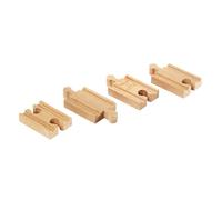 Rails Mini-Droites Mixtes Brio 33333 - 54 mm pour Modèles de Train