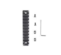Rails Picatinny/Weaver en Alliage d'aluminium, 3/5/7/9/11/13 Fentes, Largeur 21 mm, Adaptateur de Base de Montage sur Rail(11Slot)