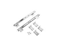 Rails pour plateau d'ordinateur, rails de bureau, support, rail coulissant pour clavier, rail de tiroir, rails coulissants pour plateau de clavier