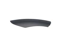 Rails pour Skoda pour Yeti SUV 2009-2018 Voiture Noir Avant Arrière Toit Porte-Bagages Couvercle Protection Plastique Capuchon Barre Rail Extrémité Coque Barres Toit(1 Black Front Left)