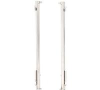 Rails télescopiques partiellement extensible 1 niveau E4OHTR111 Inox