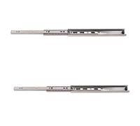 Rails télescopiques Sugatsune de qualité supérieure - Résistants à la corrosion - En acier inoxydable - Rails amovibles pour les environnements difficiles et humides - 600 mm ESR-3813-24