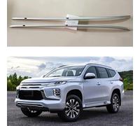 Rails Toit Longitudinaux pour Mitsubishi Montero Pajero Sport 2016-2021, Aluminium Toit Porte-Bagages Rails Barres Latérales Railing Décoration