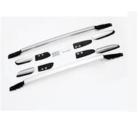 Rails Toit Longitudinaux pour Toyota Rav4 2013-2018, Aluminium Toit Porte-Bagages Rails Barres Latérales Railing Décoration