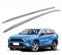 Rails Toit Longitudinaux pour Toyota Rav4 Wildlander, Aluminium Toit Porte-Bagages Rails Barres Latérales Railing Décoration