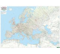 Railway + Ferries Europe Map Flat in a Tube 1:5 500 000 [Sheet map, folded] NEUF