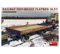 MiniArt Wagon plat ferroviaire sans freins 16,5 t – 1:35e – G