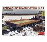Railway Non-brake Flatbed 16,5 T - 1:35e - Miniart G