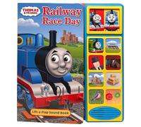 Publications International – Railway Race Day – Thomas & Friends – Livre sonore à rabats