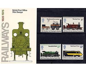 Railways Trains Presentation Packs 1975 Number 72