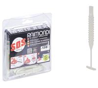 Raimondi RLS Levelling System SOS 130 vis bases auto-nivelantes pour système de nivellement d'urgence pour carreaux avec épaisseur hauteur de 3 à 20 mm et évacuation de 1,5 à 5 mm