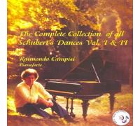 Raimondo Campisi - Schubert: Dances Vols 1 & 2 [Import]