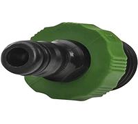 RAIN 9413 - Nez de robinet Mâle 3/4 - En PVC - 20 x 27 mm - Permet de relier des raccords à un filetage de robinet